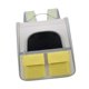 thumbnail image 5 of Bolsa de viaje de la ventana transparente de la mochila para el portador de gatos para conejos de gatito gatito de senderismo amarillo, 5 of 8