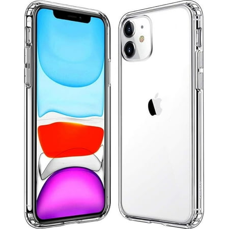 Mkeke Compatible for iPhone 11 Case, Clear Shock Absorption Bumpers Cases for 6.1 Inch