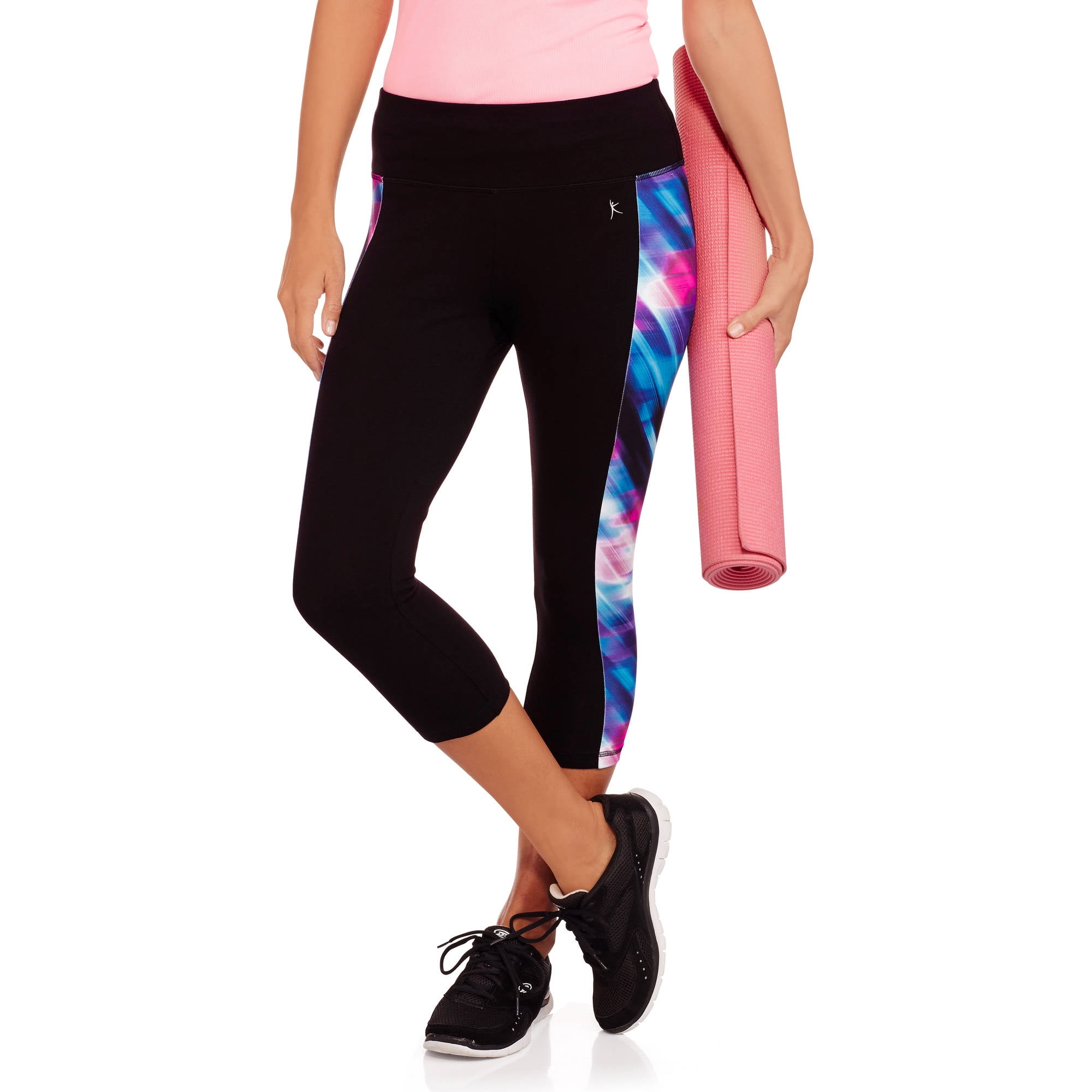 danskin now fitted capri leggings