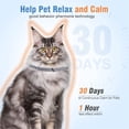 thumbnail image 5 of 4 Packs Cat Calming Collar for Cats Pheromone Collar Efficient Relieve Reduce Anxiety Stress Pheromones Calm Relaxing Comfortable Collars Long-Lasting 30 Days Adjustable Breakaway Design Gray, 5 of 8