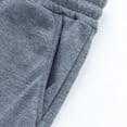 thumbnail image 6 of Men’s Elastic Waist Gym Shorts Heavyweight Casual Sports Shorts with Pockets Tennis Running Activewear, 6 of 8