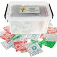 thumbnail image 1 of 100Pcs Envelope Challenge Box 5 Styles Reusable Money Saving Challenge Kit Envelope Challenge Kit Savings Challenges Budget Box for Budgeting Planner Saving Dazzling Colors, 1 of 8