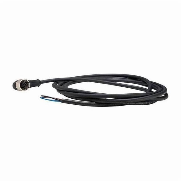 Telemecanique Sensors Cordset,16.4 ft.,Black,250VAC/300VDC XZCP1241L5