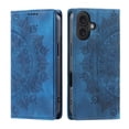 thumbnail image 6 of Case for iPhone 16 , PU Leather Magnetic Folio Cover with Card Holder,Kickstand - TPU Shockproof Durable Protective Phone Case , Blue, 6 of 14