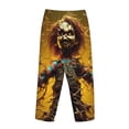 thumbnail image 3 of Lsque Chucky Print Women's Pajama Pants, Lounge Pant - Comfortable Home Wear,Elastic Waistband, Stylish Design-XX-Large, 3 of 9