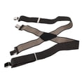 thumbnail image 2 of Holdup Suspender, X Type Suspenders Hand Stitched Leather Practical Useful With Heavy Duty Metal Clips For Suits For Pants For Trousers For Men, 2 of 8