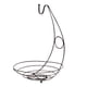 thumbnail image 1 of Pisexur Batería de cocina Frutero con soporte para plátanos, cesta para guardar dulces, hierro, interior, artículos varios, resistente y duradero, para almacenar frut para la cocina del hogar, 1 of 5