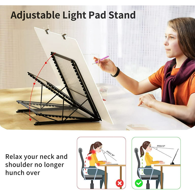 Huion A2 Large Tracing Light Box, AC Powered Light Pad, Adjustable  Brightness, Light Pad for Animation, Sketching, Designing, Drawing, 5D  Diamond