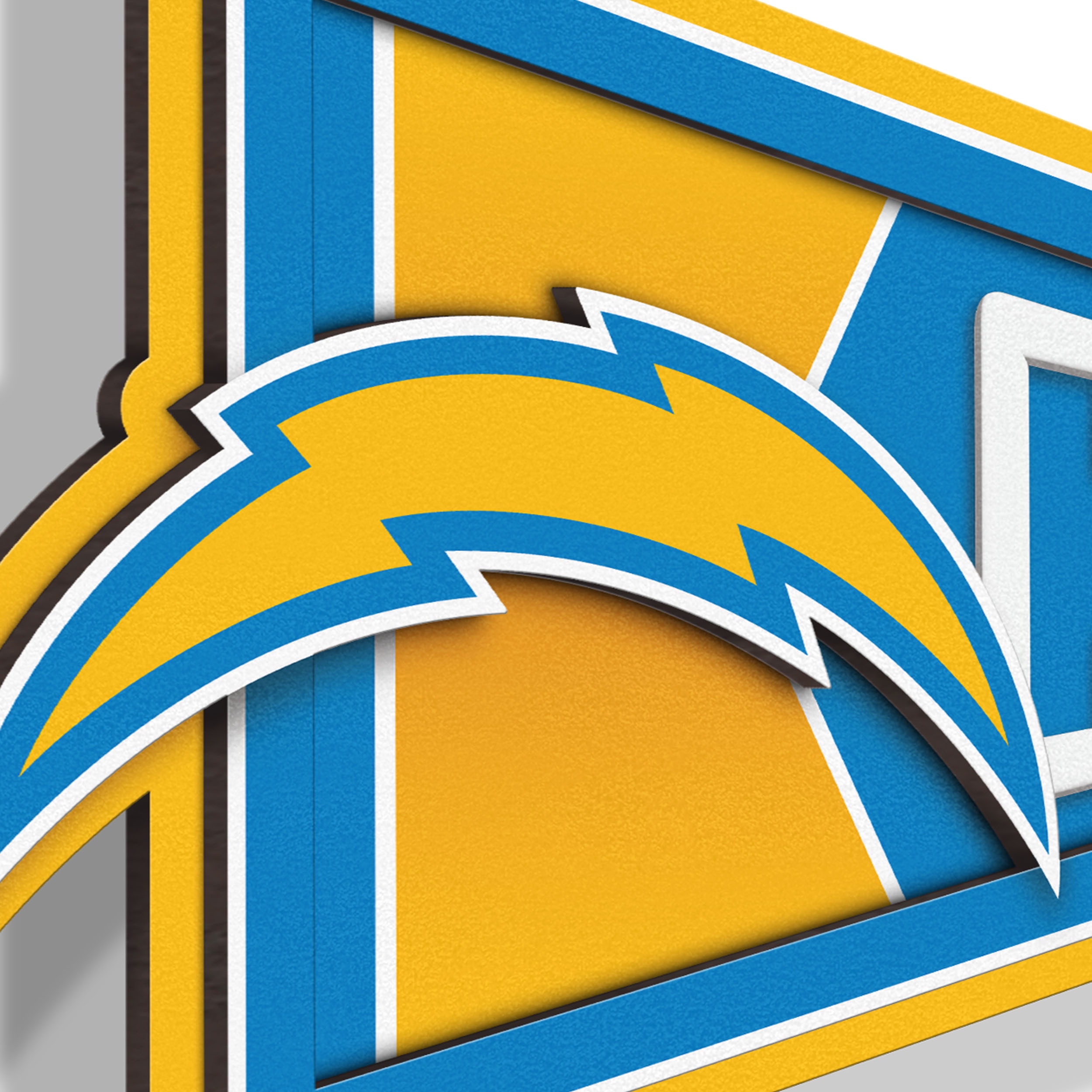 YouTheFan NFL Los Angeles Chargers Pennant Sign