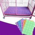 thumbnail image 2 of Splicable Dog Cat Rabbit Plastic Cage Mat Hollow Hole Design Anti-fall Cat Litter Mat, 2 of 8
