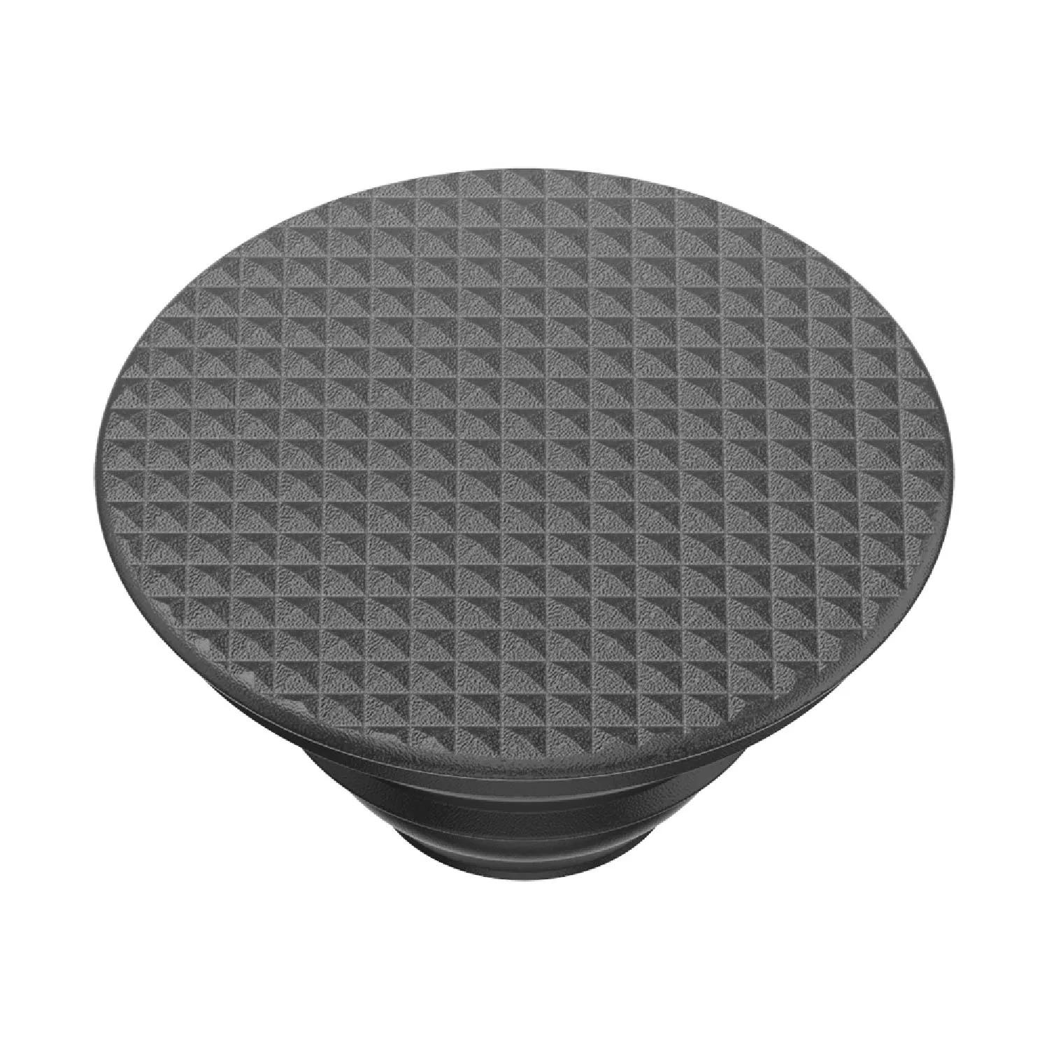 PopSockets PopGrip Phone Holder, Black Knurled photo 4