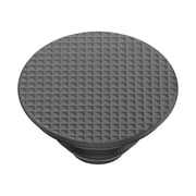 PopSockets Adhesive Phone Grip, Holder, Phone Stand, Black - Knurled Black