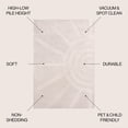 thumbnail image 3 of JONATHAN Y SANDSTONE 5 x 8 Area Rug, Aelius Scandinavian Abstract Sun Two-Tone - White/Cream, SND101B-5, 3 of 8