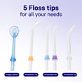 thumbnail image 5 of Cheeky Comprehensive Cleaning Water Flosser with 300ml Tank and 5 Tips, 5 of 6
