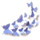 thumbnail image 1 of 24PCS 3D Mariposa Calcomanía de pared Pegatinas removibles Decoración para la habitación de los niños Decoración Hogar y dormitorio Mural Xemadio HMHZ315-2, 1 of 5