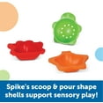 thumbnail image 3 of Learning Resources Spike the Fine Motor Hedgehog® Splashin Bath Friends, 4 Pieces, Ages 18 Months+, Toddler Learning Toys, Boys and Girls, 3 of 6