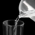 thumbnail image 3 of Measuring Jug 250mL Graduated Beaker Clear White Plastic Cup, 3 of 5