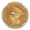 thumbnail image 2 of 1864 $3 Gold Princess AU-58 NGC, 2 of 3