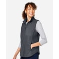 thumbnail image 2 of North End NE714W Women's Aura Sweater Fleece Vest-CARBON/ CARBON-3XL, 2 of 3