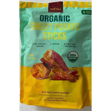 The Snak Yard Organic Sweet Potato Sticks, 17 Ounce