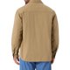 thumbnail image 3 of INSPIRAR CHIC Camisas de trabajo informales para hombres de manga larga con botones, bolsillos, para pesca y senderismo, talla S, color caqui, 3 of 6