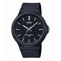 Casio Youth Analog Resin Strap Black Dial Quartz MW-240-1EV Men's Watch