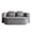 Grey, variant on Sailvan 75" Convertible Sleeper Sofa, Corduroy Floor Couch to Full Bed with Blanket and 4 Pillows Beige
