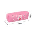 thumbnail image 3 of BE-TOOL PU Pencil Case Pencil Pens Bag Zipper Stationery Box Cosmetic Bag Office Organizer Box Pink Strawberry Pattern, 3 of 8