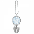 thumbnail image 1 of Blue Physical Electromagnetic Mechanics Chart Silver Wing Car Pendant Decoration, 1 of 4