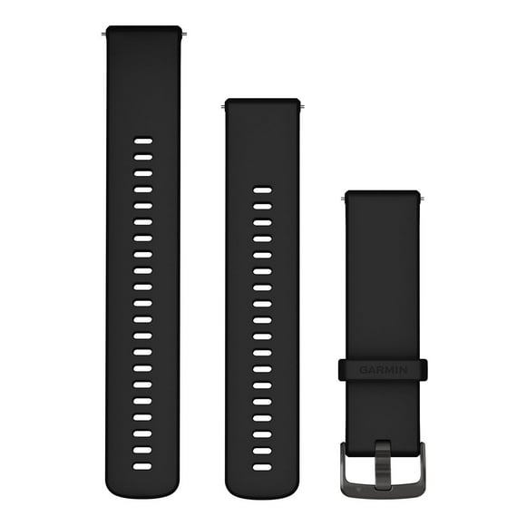 Correa De Liberación Rápida Garmin - Silicona Negra 22 Mm
