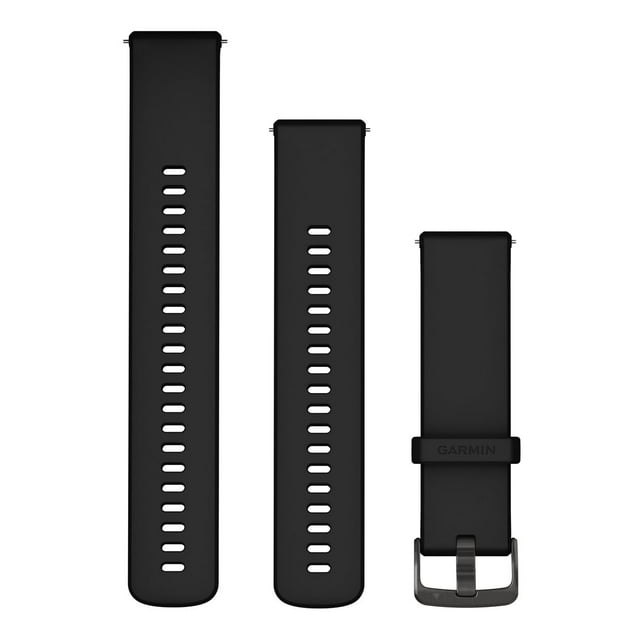 Correa De Liberación Rápida Garmin - Silicona Negra 22 Mm