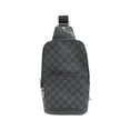 thumbnail image 1 of Pre-Owned Louis Vuitton Damier Graphite Avenue Sling Bag N41719 Shoulder, 1 of 8