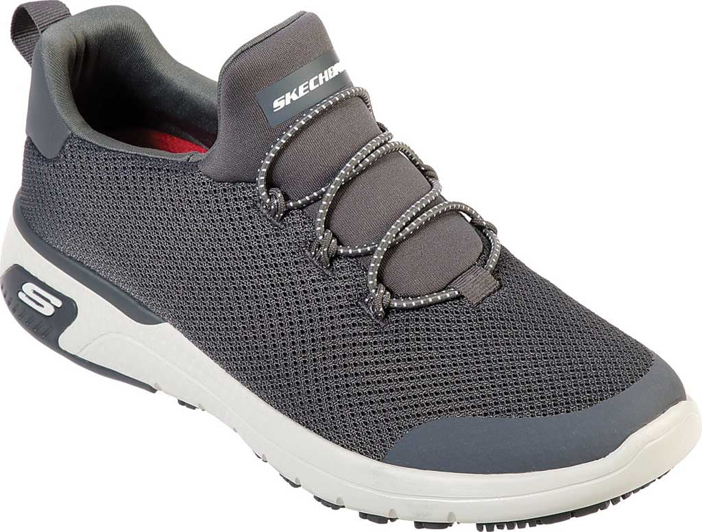 skechers slip resistant shoes memory foam