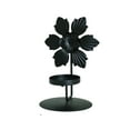 thumbnail image 2 of AuroraX Fall Candle Holder Decor,Black Iron Decorations,Leaf-Shaped Decorative Tray Candle Holder,Home Dining Room Table Centerpiece Xmas Decor, 2 of 6
