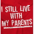 thumbnail image 2 of Still Live With My Parents Single Plus Size Long Sleeve Graphic Tee Shirt Brisco Brands 2X, 2 of 5