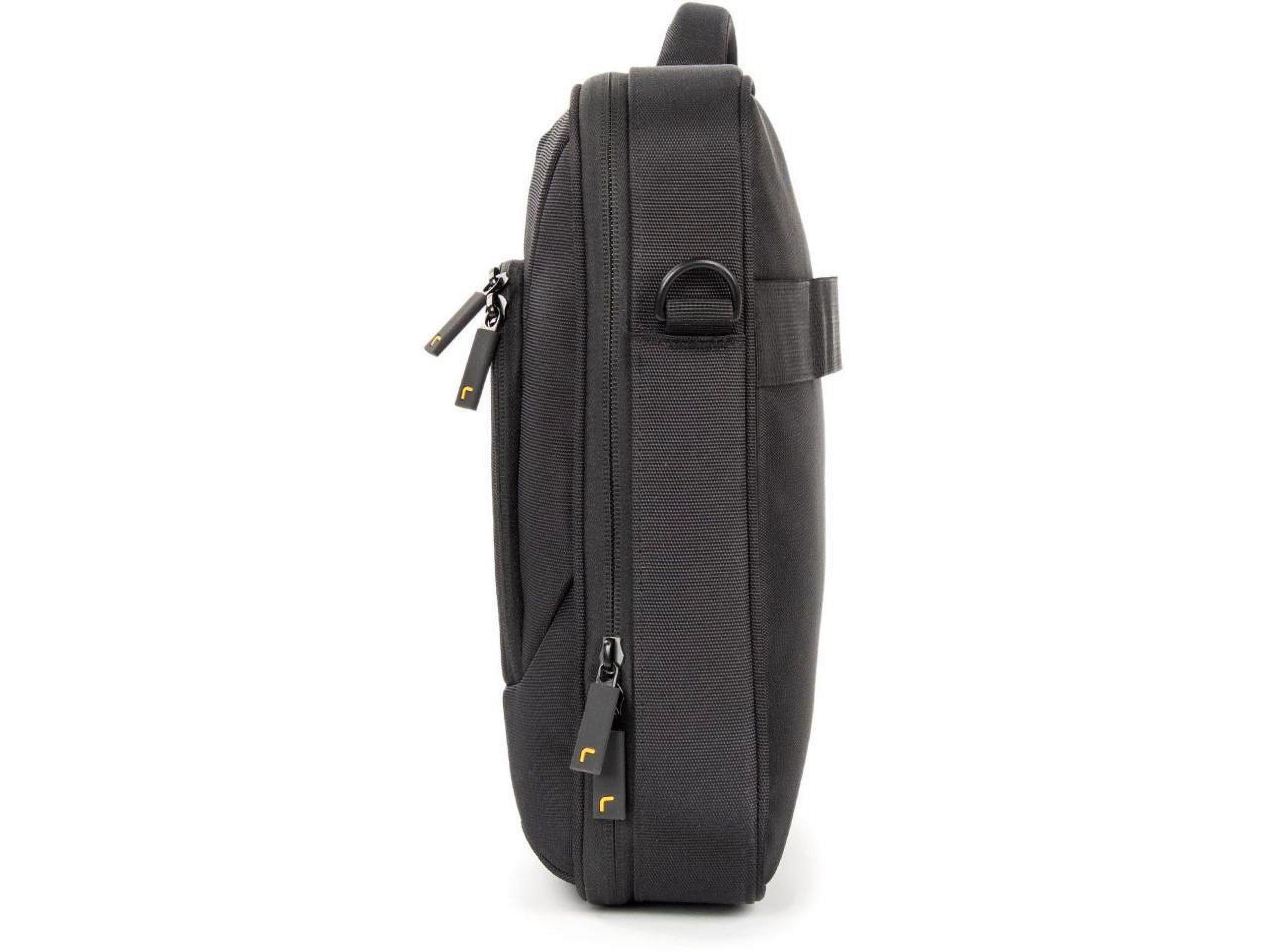 Rocstor Premium 13" & 14" Professional Toploading Universal Briefcase Laptop Case - Weather & Water Resistant - RFID Blocking Pocket - Lightweight - Exterior 1200D Polyester & Interior 210D Polyest...