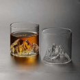 thumbnail image 2 of Old Fashioned Whiskey Glasses 200/300/350ml Japanese Mountain Crystal Shot Glasses Cocktails Party Bar Drinkware, 2 of 5