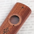 thumbnail image 4 of Wood Kazoo Flute Classic Wooden Kazoo Play Guitar Ukulele Accompaniment Harmonica Diaphragm Wind Instrument, 4 of 8