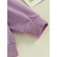 thumbnail image 5 of Bagilaanoe Toddler Baby Girl Boy Casual Sweatshirt Long Sleeve Pullover 6M 9M 12M 18M 24M 3T Kids Loose Tee Tops, 5 of 8