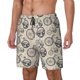thumbnail image 1 of Balery Compass And Mountains In Bicycle Wheels Bañador para hombre, shorts de playa de secado rápido con entrepierna y forro de compresión-3X-Large, 1 of 6