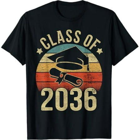 

Kindergarten to graduation class of 2036 grow with me T-Shirt