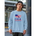 thumbnail image 2 of Usa Independence Day. Sweatshirt Men -Image by Shutterstock, Male x-Large, 2 of 4