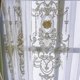 thumbnail image 4 of Olive Green Chocolate Brown Embroidery Stitching Velvet Gilt Curtains for Living Room Bedroom French Window Villa Customized, 4 of 5