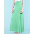 thumbnail image 4 of Made by Johnny Women's Fold-Over Maxi Skirt XXL MINT, 4 of 6