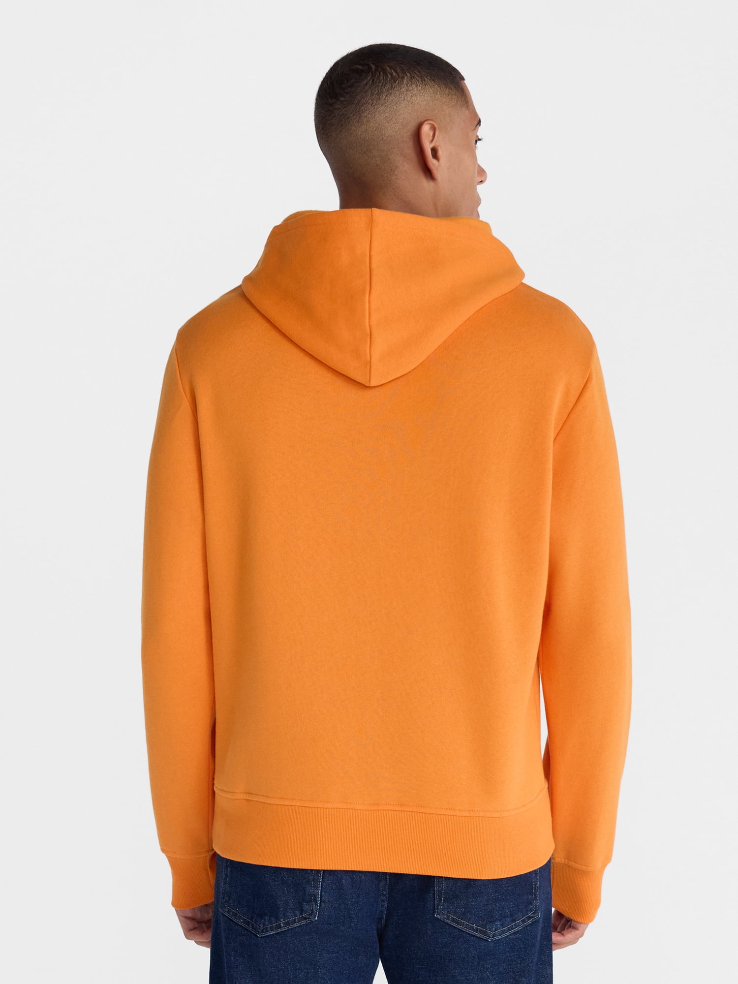 Halloween Oversized Fit Jack O'Lantern Pumpkin Graphic Fleece Hoodie Sweatshirt, Men's Sizes XS-4XLT