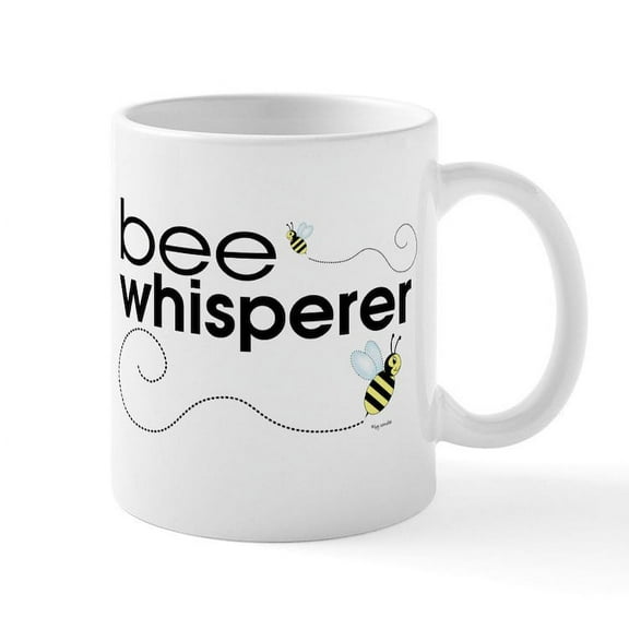 CafePress - Bee Whisperer Mug - 11 oz Ceramic Mug - Novelty Coffee Tea Cup