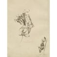 thumbnail image 2 of Friedrich Olivier 15x18 Black Ornate Wood Framed Double Matted Museum Art Print Titled - Shriveled Leaves (1817), 2 of 5