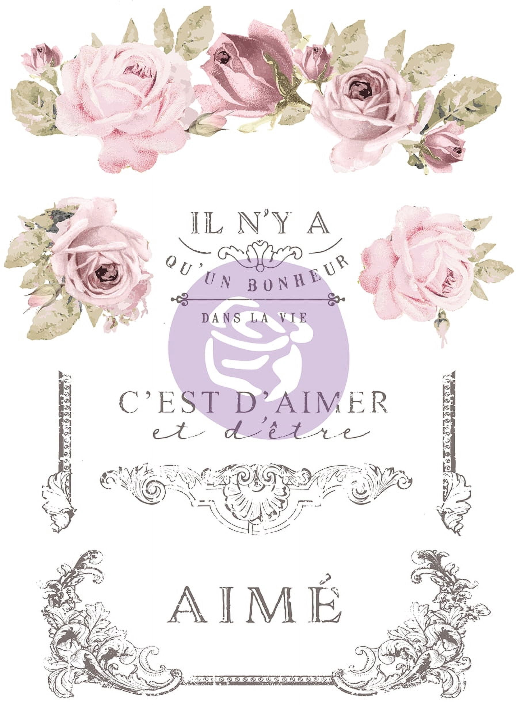 Prima Marketing Redesign Decor Transfers - Natural Splendor Furniture Transfer Pappers, 2 Sheets