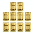 thumbnail image 1 of MYG 10PCS Retro Luggage Buckle Metal Lock Wooden Box Buckle Furniture Hardware, 1 of 7