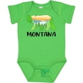 thumbnail image 3 of Inktastic Montana Lake and Trees in Bear Silhouette Boys or Girls Baby Bodysuit, 3 of 5